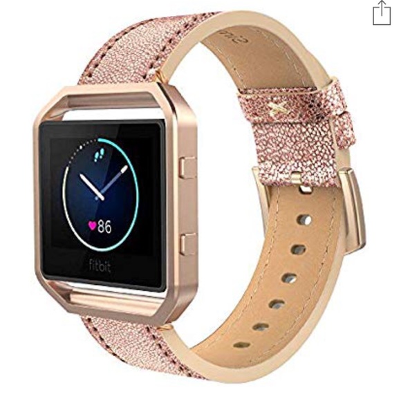 fitbit blaze gold